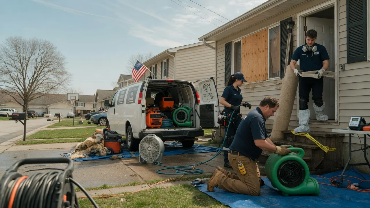 Water Damage Restoration in Albion, IL near me